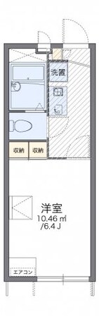 レオパレスサラーム瀬名の物件間取画像